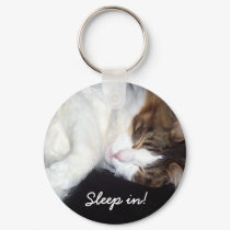 Sleepy kitty keychain by dollargrafix Sleepy kitty keychain