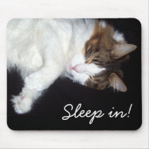SLeepy Kitty Mouse Pad mousepads
