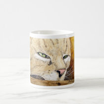 Sleepy Kitty Mug