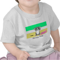 Sleepy Kitty t-shirts