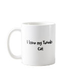 Sleepy Kitty {Tuxedo} mugs
