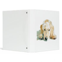 Sleepy Labradoodle Pup binders by mozache Sleepy Labradoodle Pup binders