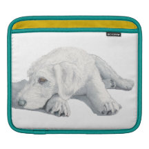 Sleepy Labradoodle Pup Sleeves For iPads