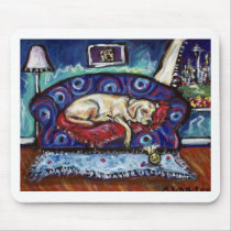 Sleepy Labradr in Seattle mousepads by zadajeanne Sleepy Labradr in Seattle mousepads