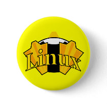 SLEEPY LINUX TUX PENGUIN buttons by Sofia_Youshi SLEEPY LINUX TUX PENGUIN buttons