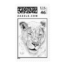 Sleepy Lion Stamps