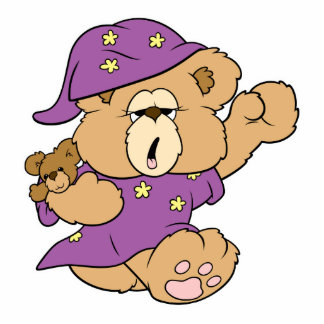 teddy bear with nightcap