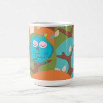 Sleepy Owl mugs