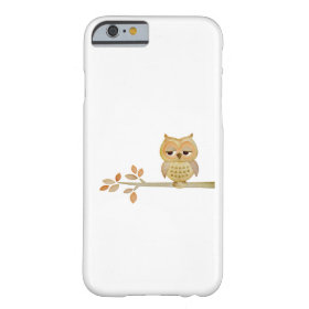 Sleepy Owl in Tree Case Barely There iPhone 6 Case