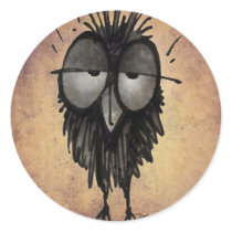 Sleepy Owl Sticker