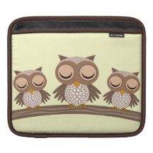 sleepy owls sleeves for iPads