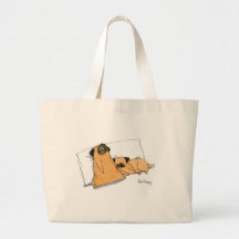 Sleepy Pugs Bags