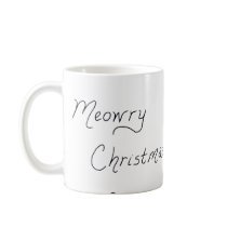 Sleepy Santa Cat Mug (customizable) mugs