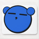 Sleepy Smiley Mousepad by Cravemoor Sleepy Smiley Mousepad