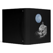 Sleepy Tiger 3 Ring Binders