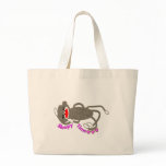 "Sleepy Time" Sock Monkey Sleeping Tote Bags