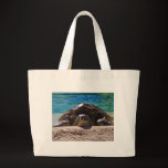 Sleepy Turtle Tote Bags