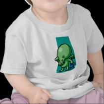 Sleepytime Cthulhu Infant T-Shirt by dangerorange Sleepytime Cthulhu Infant T-Shirt