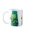 Sleepytime Cthulhu Mug by dangerorange Sleepytime Cthulhu Mug