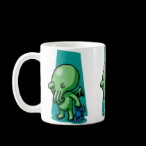 Sleepytime Cthulhu Mug by dangerorange Sleepytime Cthulhu Mug