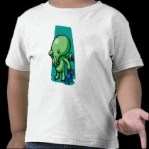 Sleepytime Cthulhu Toddler T-Shirt by dangerorange Sleepytime Cthulhu Toddler T-Shirt