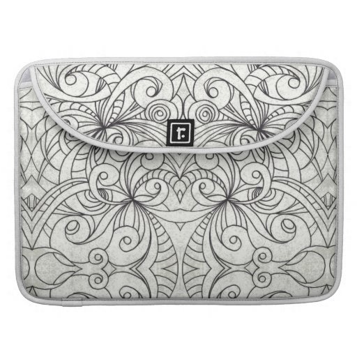 Sleeve MacBook Floral abstract background Sleeves For MacBooks