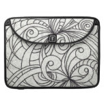 Sleeve MacBook Floral abstract background Sleeves For MacBooks