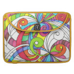 Sleeve MacBook Floral abstract background MacBook Pro Sleeve