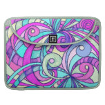 Sleeve MacBook Floral abstract background Sleeves For MacBook Pro