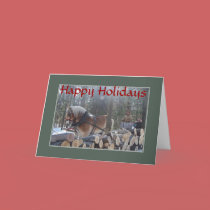 SLEIGH BELLS RING Christmas Card by dequilla SLEIGH BELLS RING Christmas Card