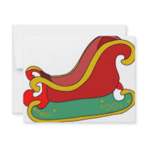 sleigh invitations