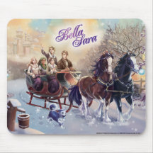 Sleigh Ride Mouse Pad