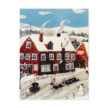 Sleigh Ride Postcard