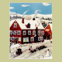 Sleigh Ride postcards