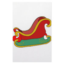 sleigh stationery