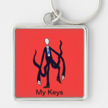Slender Man - Book of Monsters Halloween Keychains