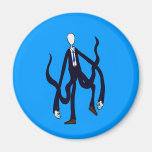 Slender Man - Book of Monsters Halloween Fridge Magnet