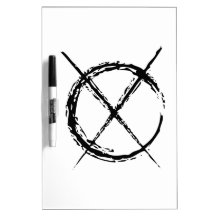 Slenderman Dry Erase Whiteboard