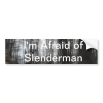 Slenderman Forest Bumper Stickers