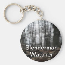 Slenderman Forest Key Chains
