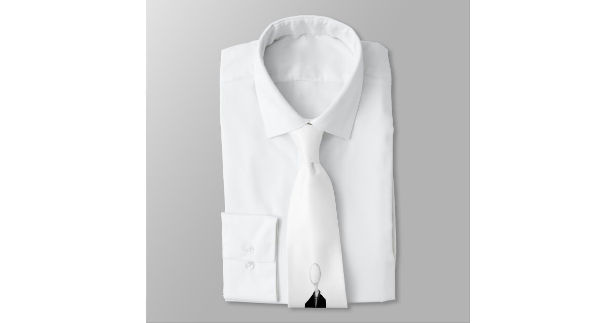 slender man red tie