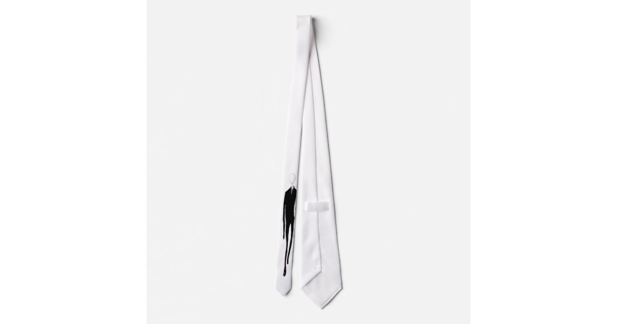 slender man red tie