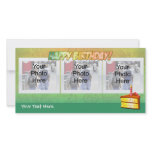Slice of Cake Happy Birthdy Photo Cards