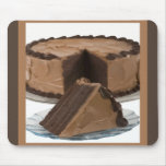 Slice of Chocolate Cake Mousepad