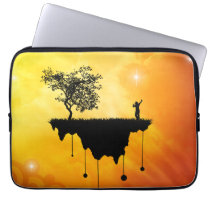 Slice of Earth laptop sleeves