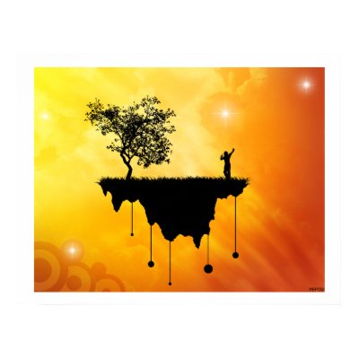 Slice of Earth sunlight Print by flyingdisc