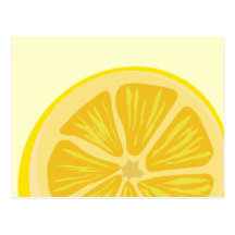 Slice of Lemon Postcard