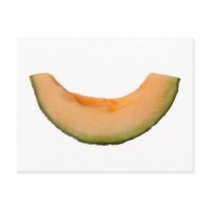 Slice of rockmelon post cards