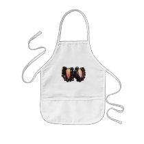 Sliced Blackberry ~ baby bib aprons