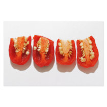 Sliced peppers stationery